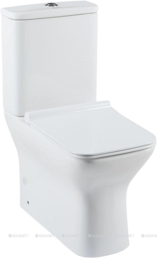 Унитаз CUBE-C Rimless с микролифтом